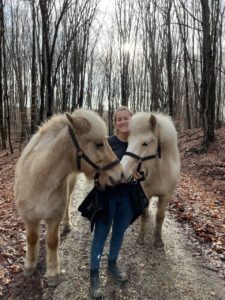 Saskia und ihre Pferde