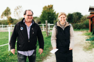 Alexander Sgustav und Katharina Brandel