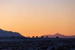 Stimmungsvoller Himmel in Island_Foto von Nicole Heiling Photography