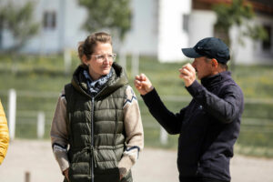 Obfrau Tamara Zöhrer mit Karl Piber_Foto von Saendras